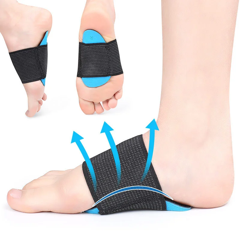 2 ADET EVA Düz Ayak Kemer Desteği Ortopedik ayakkabı tabanlığı Yetişkin Çocuklar Ayakkabı Pedleri Valgus Spor Astarı Ayak Ekler Aksesuarları