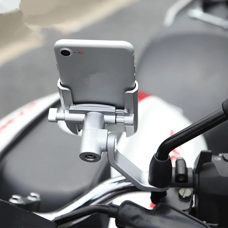 Genel amaçlı motosiklet motosiklet ATV 19-30mm tutamak cep telefonu braketi Su Şişesi braketi